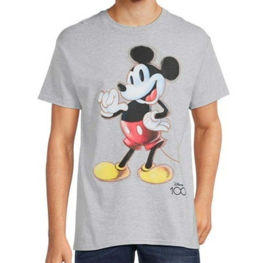Relisted ❤️ Disney Mickey Mouse T Shirt 100th Anniversary Graphic Tee - Picture 3 of 6